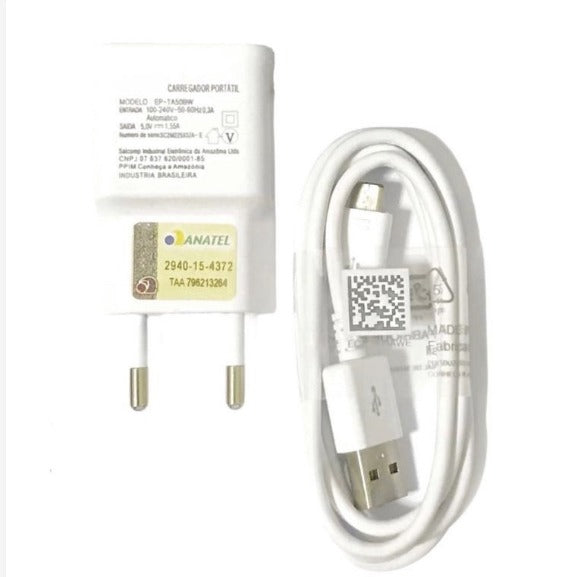 Carregador Tomada Plug Adaptador Fonte Usb 5v 1A Bivolt Cn