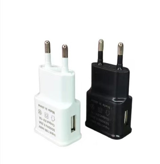 Carregador Tomada Plug Adaptador Fonte Usb 5v 1A Bivolt Cn