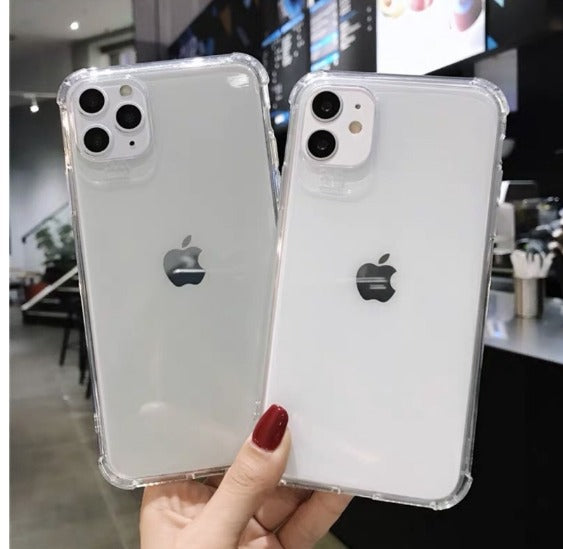 Capa Capinha Anti Impacto Transparente para Iphones 6G 7G 7PLUS 8G 8PLUS X XR XS XSMAX 11 11PRO 11PROMAX 12MINI 12 12PRO 12...